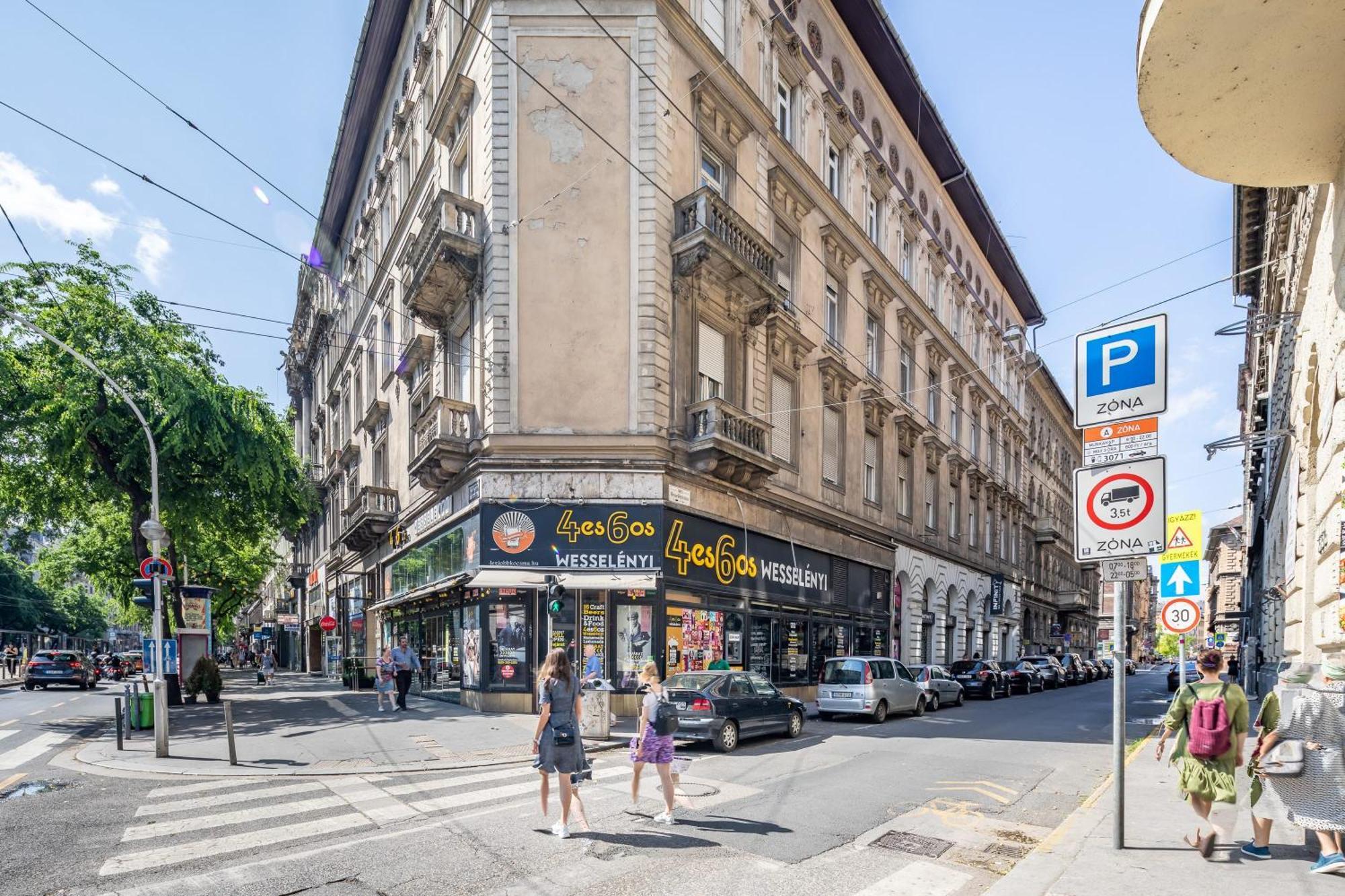 Very Central - Free Parking - Balcony Βουδαπέστη Εξωτερικό φωτογραφία